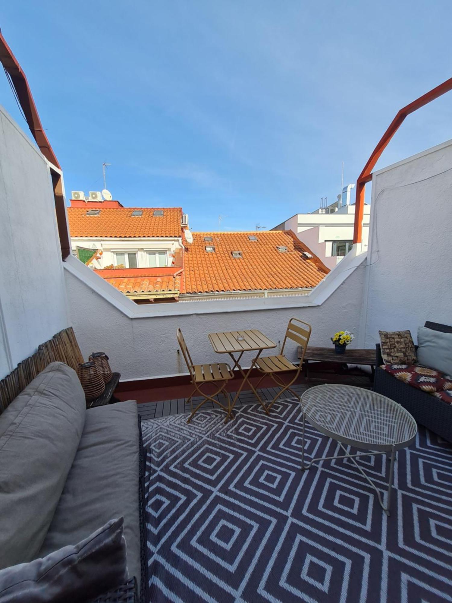 Espectacular Loft Con Terraza Apartment Madrid Bagian luar foto