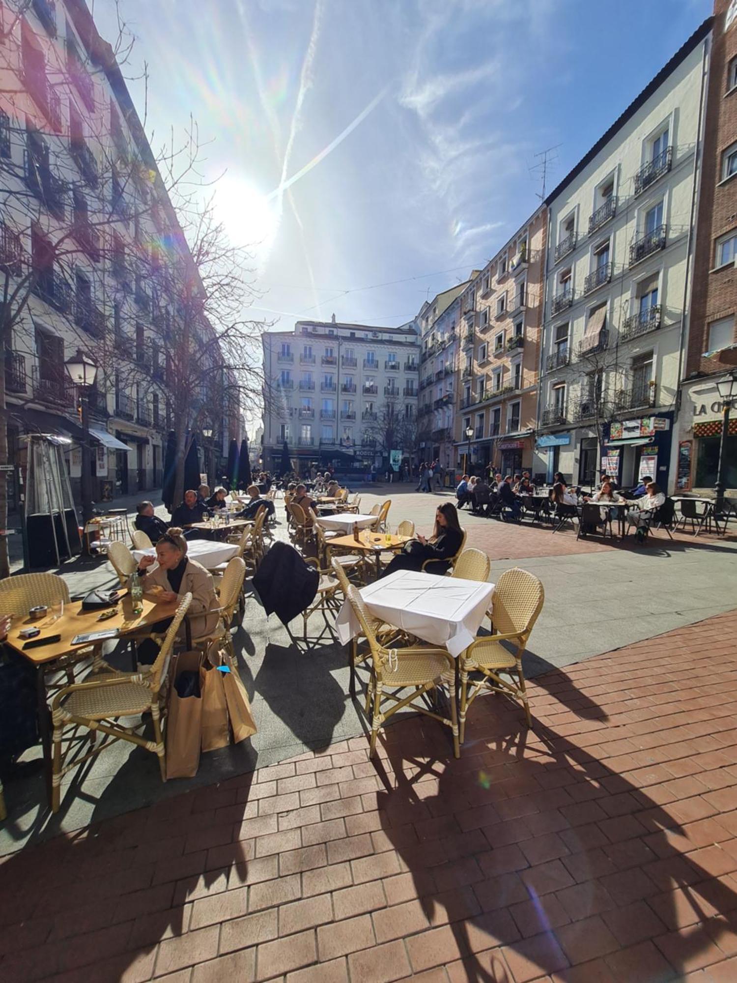 Espectacular Loft Con Terraza Apartment Madrid Bagian luar foto